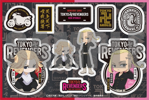 「東京リベンジャーズ」ウォールステッカー 佐野万次郎&龍宮寺堅